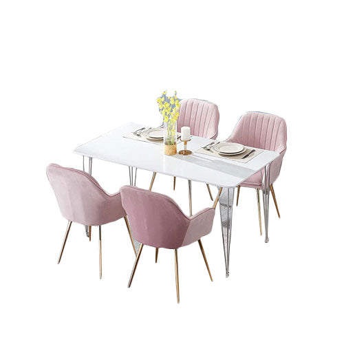 Cosmo Marble Dining Set